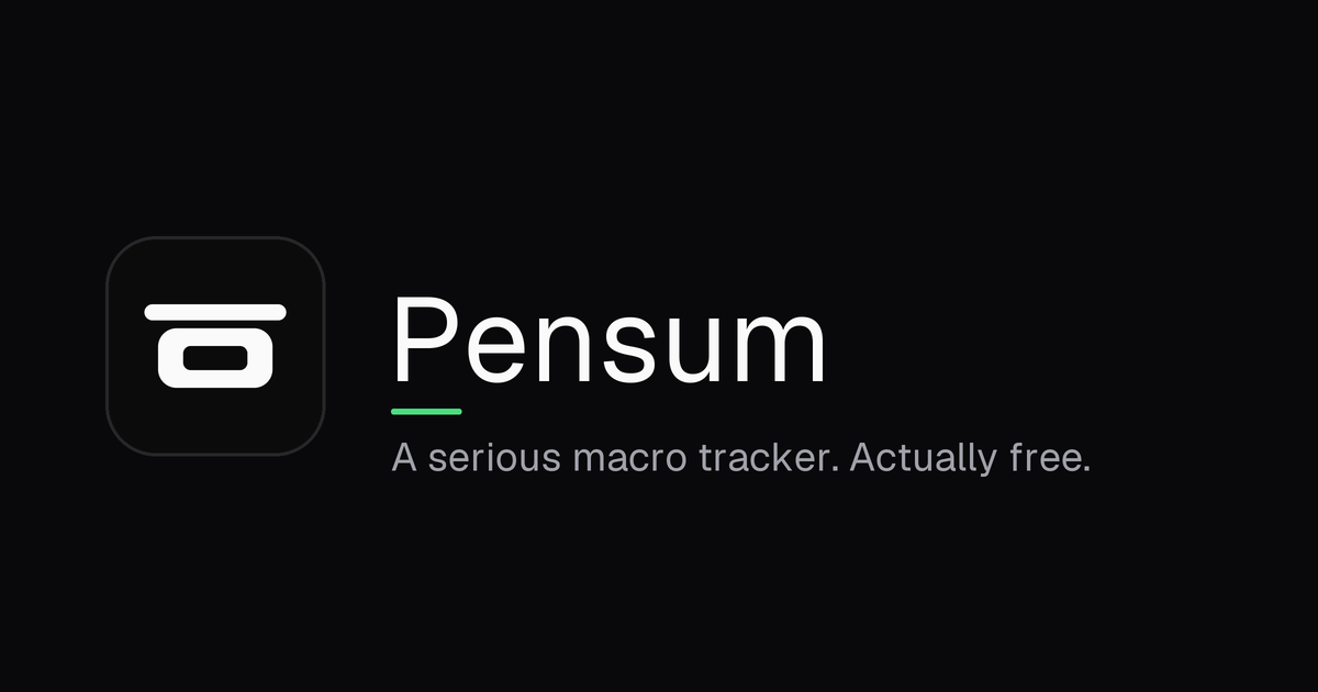 I got tired of ads in my food diary and 72-quid-a-year algorithms and built my own macro tracker - e logo